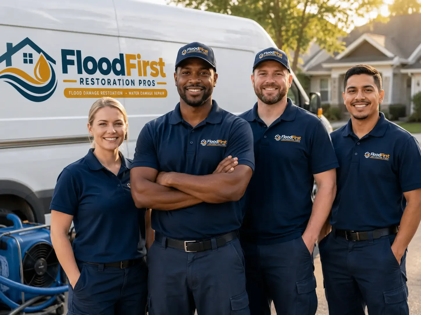 Flood Damage Restoration company in Nineveh, PA
